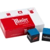 PoolDawg Blue Master Chalk (Box of 12 Cubes)