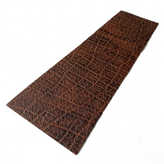 Lava Elephant Ear Embossed Cowhide Leather