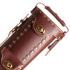Instroke Leather Cowboy Brown Pool Cue Case - 2x4